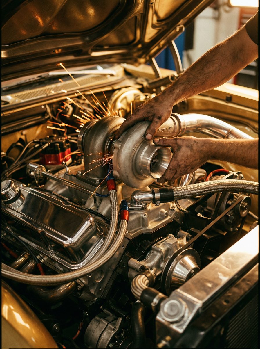 明星视频-明星增压器安装